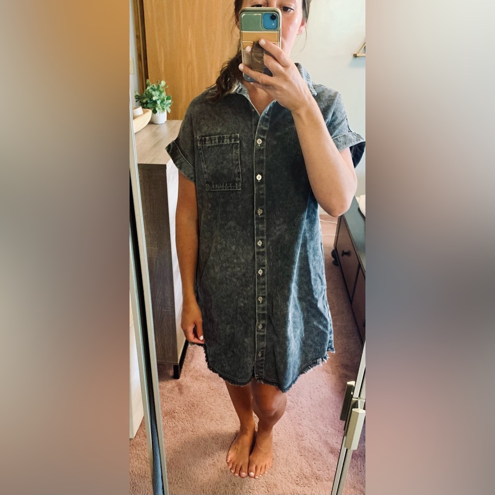 Denim dress